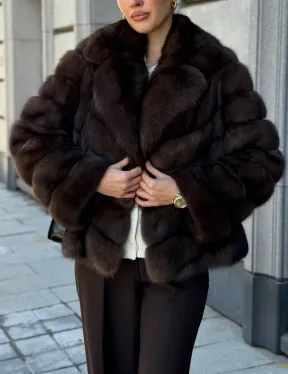 Полушубок из соболя - фото 3