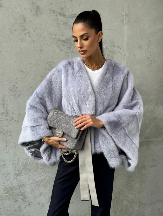 Короткая норковая шуба - фото 3