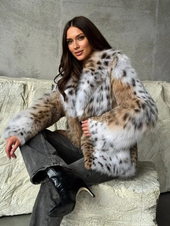 Шуба из рыси - фото 7