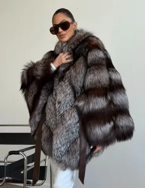 Шуба из лисы - летучая мышь - фото 9