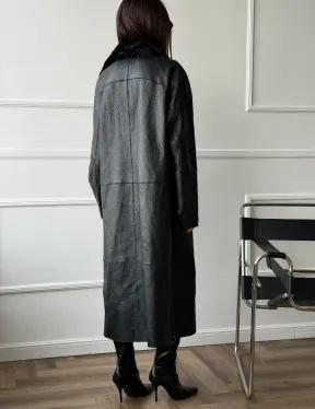 Дубленка из натуральной овчины астраган - фото 4