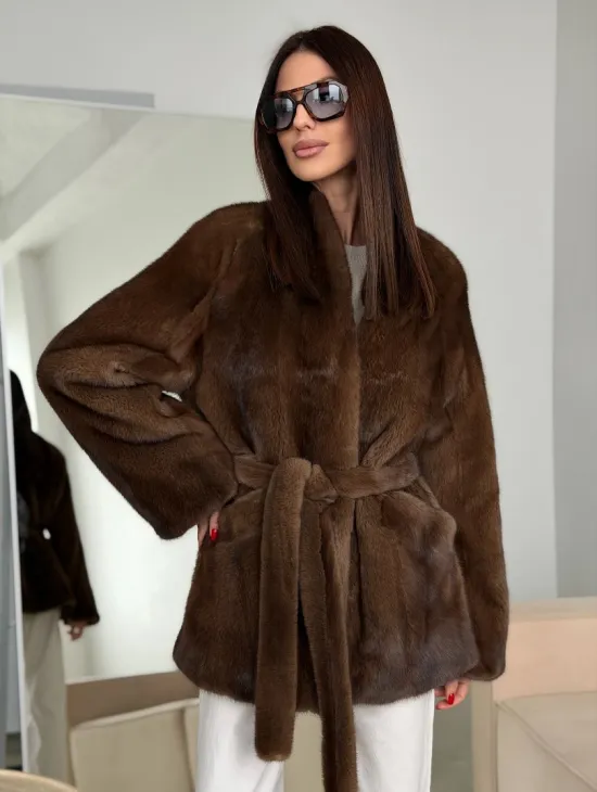 Модная норковая шуба 2026 - фото 0